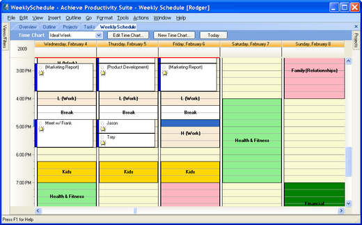 Personal Time Planning Tool